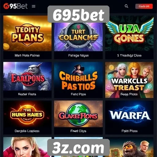 Análise dos jogos disponíveis no site 695bet