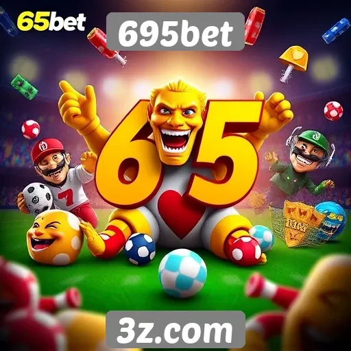 Diversidade de jogos disponíveis na plataforma 695bet